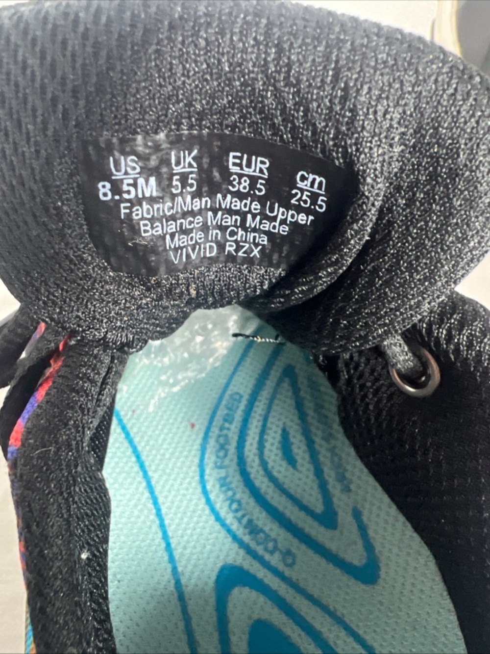 Ryka Black Multicolor Mesh Athletic Walking Sneakers - Picture 11 of 12